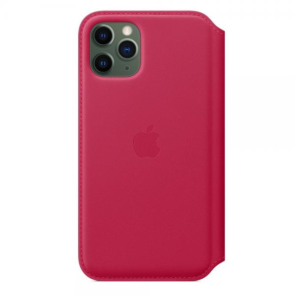 Apple iPhone 11 Pro Leather Folio - Raspberry