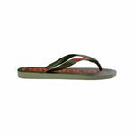 Tongs pour Femmes Havaianas Top Logomania Rouge Vert foncé Olive