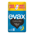 Night Sanitary Pads with Wings Evax (9 uds)