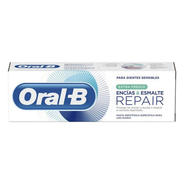 Toothpaste Encías & Esmalte Repair Oral-B Fresh (75 ml)