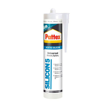 Silicone Pattex Silicon 5 Universal White 280 ml