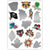 Ensemble pour activités manuelles Clementoni 17 Temporary Mystery Tattoos