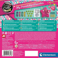 Komplet za oblikovanje Clementoni Friendship bracelet creation box