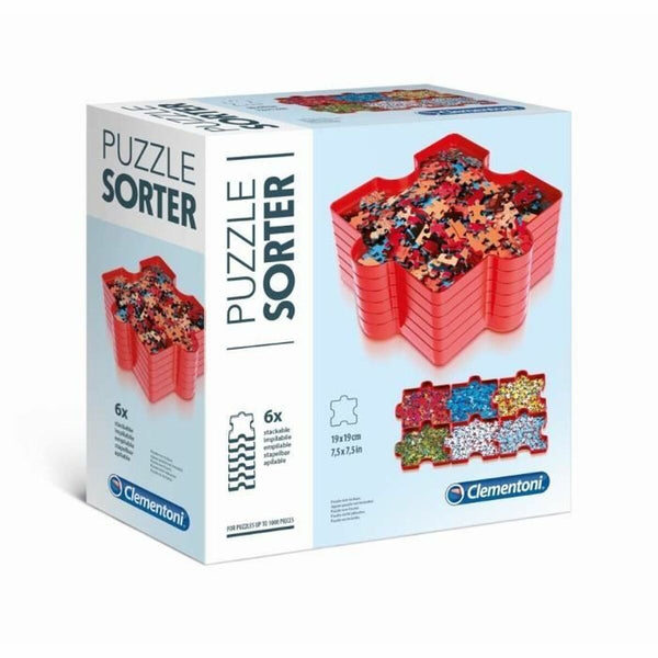 Puzzle Clementoni Sorter Red 1000 Pieces (6 uds)