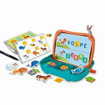 Board game Clementoni Magnetic Letters & Animals Case (FR)