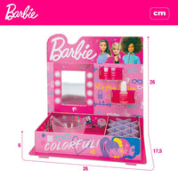 Kit pour créer du maquillage Barbie Studio Color Change Rouge à lèvres 15 Pièces