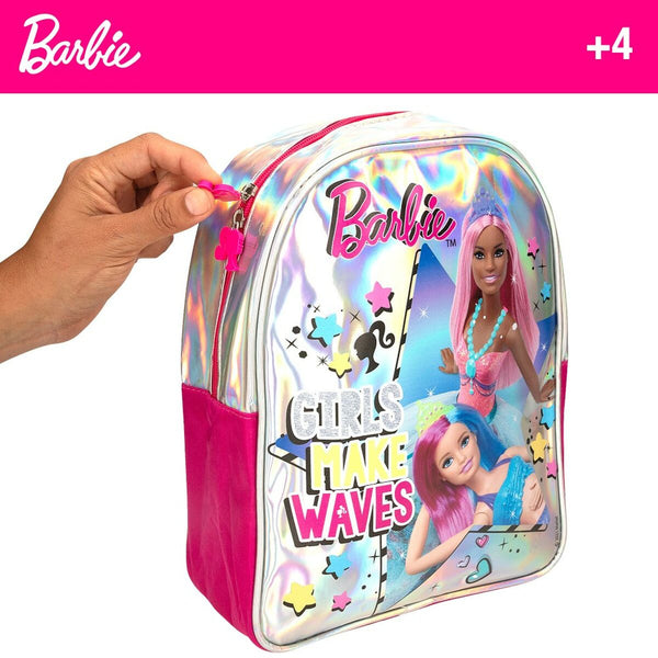 Set plastelina za ustvarjanje Barbie Fashion Nahrbtnik 14 Deli 600 g