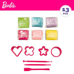 Creative Modelling Clay Game Barbie Fashion Rucksack 14 Pieces 600 g