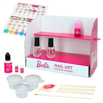 Kit to create Makeup Barbie Studio Color Change Lak za nohte 15 Kosi