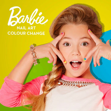 Kit to create Makeup Barbie Studio Color Change Nail polish 15 Pieces