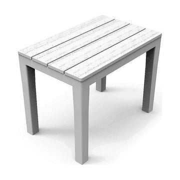Bench IPAE Progarden White 38,5 x 60 x 45 cm