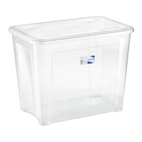 Storage Box with Lid Combi Tontarelli 67 L Transparent (59 X 39 x 46 cm)