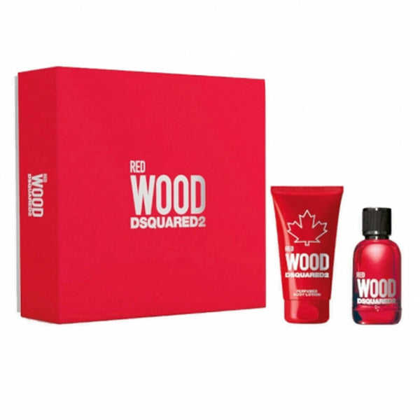 Ženski parfumski set Dsquared2 Red Wood (2 pcs)
