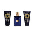 Men's Perfume Set Versace EDT Dylan Blue 3 Pieces