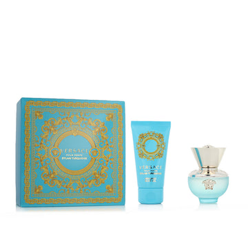 Ženski parfumski set Versace EDT Dylan Turquoise 2 Kosi