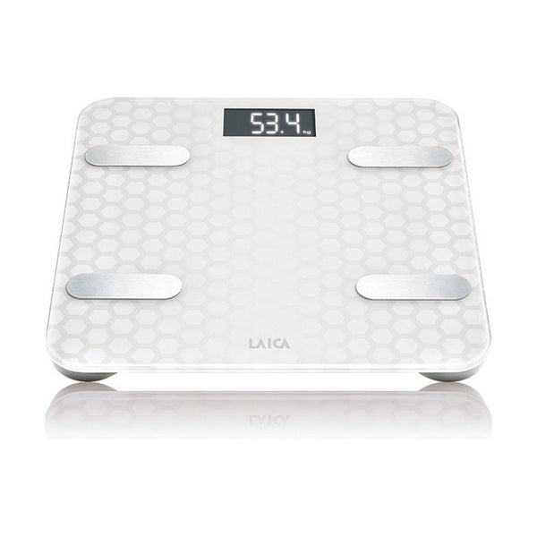 Digital Bathroom Scales LAICA PS7011 White Glass