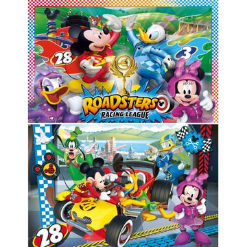 Disney Mickey and the Roadster Racers puzzle 2x20pcs