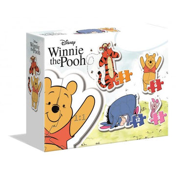 Disney Winnie the Pooh My First Puzzle 3-6-9-12pcs