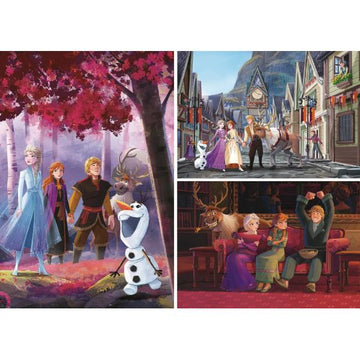 Disney Frozen 2 puzzle 3x48pcs