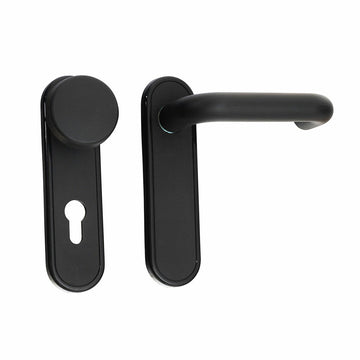 Handle set Cisa 1.07070.28.0 Badge/Shields Fire door 72 mm