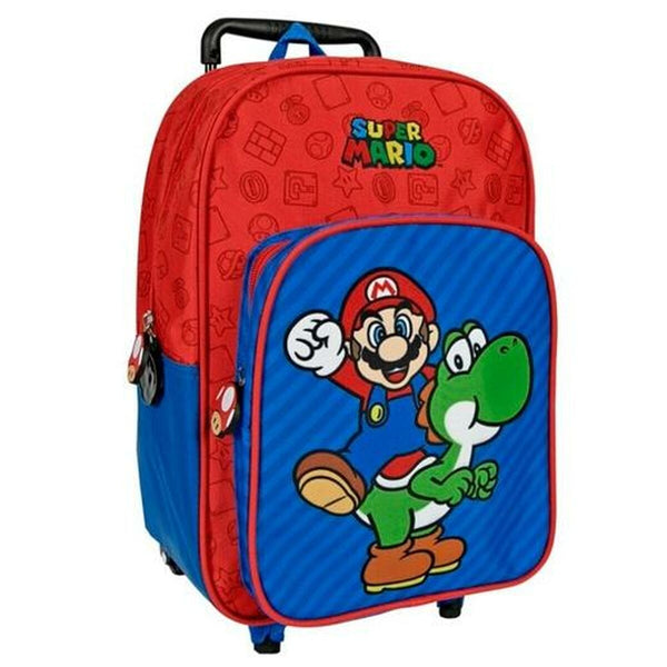 Cartable à roulettes Super Mario