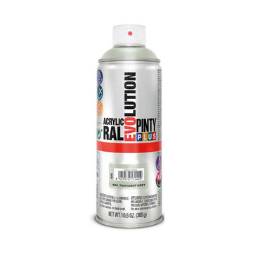 Spray paint Pintyplus Evolution RAL 7035 400 ml Light grey