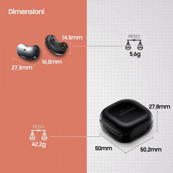 Samsung Galaxy Buds Live Earphones TWS SM-R180 Black