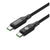 USB-C Cable Celly USBCUSBC100WLED Black