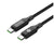 USB-C Cable Celly USBCUSBC100WLED Black