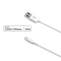 USB to Lightning Cable Celly USBLIGHT 1 m White