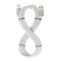 Cavo da USB a micro USB Celly USBMICROMAGWH Bianco 1 m