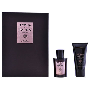 Set de Parfum Homme Colonia Ambra Acqua Di Parma 2523646 EDC 2 Pièces (2 pcs)