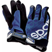 Work Gloves Sparco Meca III Nraz Blue