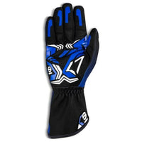 Karting Gloves Sparco 00255612AZNR Blue