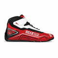 Racing Ankle Boots Sparco K-RUN Rojo/Blanco Size 40