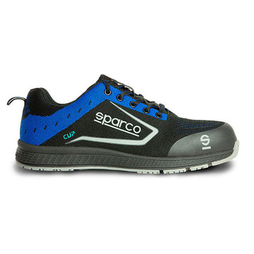 Chaussures de sécurité Sparco Cup Nraz Bleu/Noir S1P Noir/Bleu