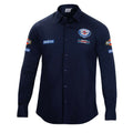 Chemise à manches longues homme Sparco Martini Racing Bleu (Taille S)