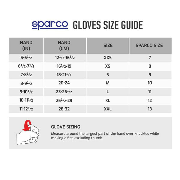 Gloves Sparco LAND Black