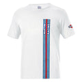 Men’s Short Sleeve T-Shirt Sparco Martini Racing White (Size S)