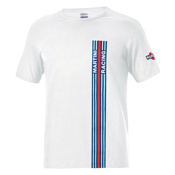 T-shirt à manches courtes homme Sparco Martini Racing Blanc