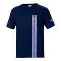 T-shirt à manches courtes homme Sparco Martini Racing Blue marine (Taille M)