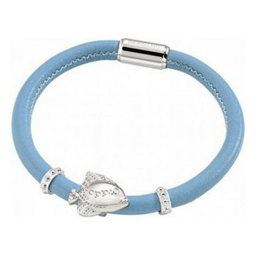 Damen-Armband mit Kristallen Morellato SADZ06 Kristall Silberfarben Blau Stahl Haut (19,5 cm)
