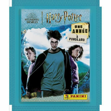 Pack of stickers Panini Harry Potter one year at Hogwarts 7 Units Envelopes
