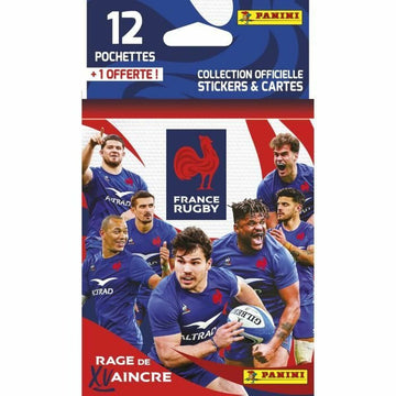 Paket nalepk Panini France Rugby 12 Kuverte