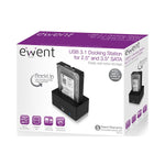 External Box Ewent EW7012 2,5"-3,5" SATA Black