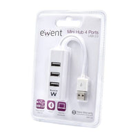 USB Hub Ewent EW1122 White