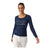Women's long sleeve T-shirt Armani Jeans 6ZTT84 TJ12Z C1554 Navy