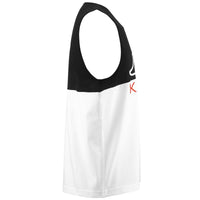 Men's Sleeveless T-shirt Kappa Eric CKD White Black