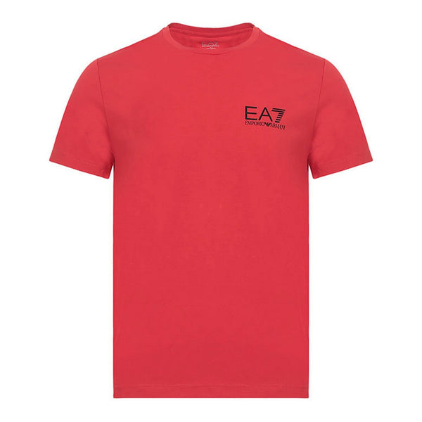 Men’s Short Sleeve T-Shirt Armani Jeans 6ZPT52 PJ18Z Red
