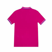 Polo à manches courtes homme Lotto Reed Fuchsia